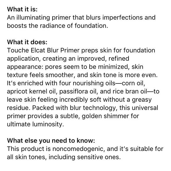 YSL Touche Éclat Blur Primer Mini💕 - Picture 6 of 7